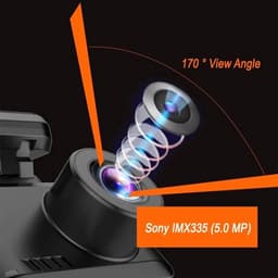 DrPhone Dashcam D07-C - 4K Ultra HD Dashcam – Parkeermonitor – Lens: SONY IMX 307 - G-Sensor Kijkhoek van 170 ° - Dashboard Camera met Nachtzicht – Wifi + Applicatie + 128 Micro SD — thumbnail 2