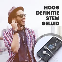 Golden Sound Bedrade Oordopjes - Oortjes met draad en microfoon - 3.5 mm jack aansluiting — thumbnail 4