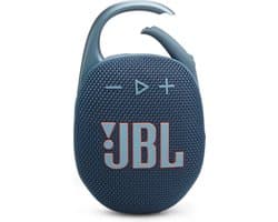 JBL Clip 5 - Draagbare Bluetooth Mini Speaker - Met Haak om te hangen - Draadloos Muziek Box - 12 uur - Waterbestendig - IP67 - Blauw