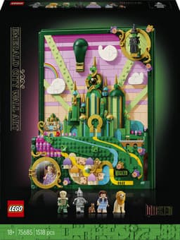 Lego Wicked 75685 Emerald City Muurkunst Bouwstenen — thumbnail 1