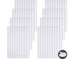 504 Pairs Dubbelzijdige Plakstickers, 10mm Verwijderbare Tape Stickers, Perfect voor Creatieve Klussen, Thuis, School en Kantoor