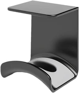 Hoofdtelefoonhouder - Koptelefoonhouder Bureau - Hoofdtelefoon Opbergen - Met Antislip Kussen - 10 x 8 x 6 cm - Zwart — thumbnail 1