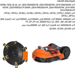 Vervangende Grasmaaier Schijf met 6 Openingen en M4 Draad - Nylon Disc van 27,2 mm Dikte voor Oude of Beschadigde Draaitafels, Tuinaccessoires en Grasmaaiers — thumbnail 4