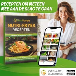Nutrilovers NUTRI-FRYER Heteluchtfriteuse, roestvrij staal, XXL, 8 liter, 2000 W, roestvrij staal met led-touch-display, Double Heating technologie, kijkvenster, vetarme friet, friteuse zonder olie [Energieklasse A+++] — thumbnail 8