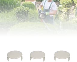 Dailygoods- Spoelkappen Vervangend 3-delig - Hoogwaardig ABS - Slijtvast - Duurzaam - Eenvoudig te installeren - Bescherming maaikoord - Grasmaaier — thumbnail 5