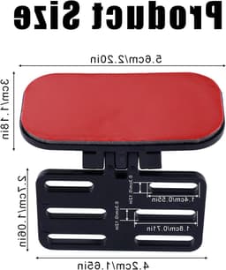 Achteruitkijkcamera Bevestigingsset - 2 Stuks Zelfklevende Montage voor Dashcam en Spiegelcamera, Eenvoudig te Installeren en Duurzaam — thumbnail 5