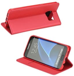 Merkloos - Slim Pasboeketui - Magnetische Sluiting - iPhone 12 Pro Max - Rood — thumbnail 2