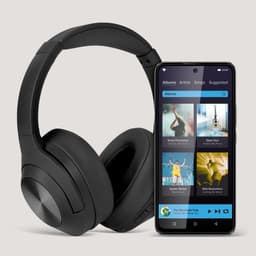 Kruger&Matz F2 - Draadloze Over-ear Koptelefoon - Grijs — thumbnail 5