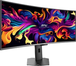 MSI MPG 341CQR QD-OLED X36 - Curved UWQHD Gaming Monitor - 360hz - 34 inch - USB-C PD 98W - DisplayHDR True Black 500 - OLED Care 3.0 — thumbnail 11