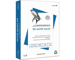 Printerpapier - Kopieerpapier Multifunctioneel papier - Dagelijks printen - 99% stofvrij gegarandeerd - 85 x 11 inch - Wit