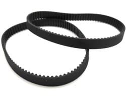 Gesloten Tandriem - Distributieriem Riem - 3D Printer Onderdeel - Glasvezel Versterkt - 10 mm breed - Zwart