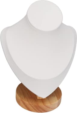 Flanellen sieraden standaard voor kettingen, bustehouder en sieraden display, 6.9 inch hoogte — thumbnail 1