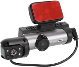 Dailygoods - Full HD Dashcam - 360 Graden Draaibare Lens - 3,16 Inch Scherm - Bewegingsdetectie - Achteruitrijzicht - Voor Auto - Zwarte kleur — thumbnail 1