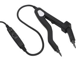 Professionele Haar Extensions Tool met Verwarmd Ijzer, Connector Wand en Vingerbescherming voor Haarverlengingen, 100-240V