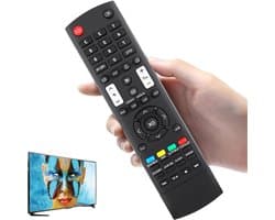 Afstandsbediening - TV Bediening - Televisie Besturen - Direct Gebruiksklaar - 10 Meter Bereik - Zwart