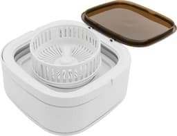 RONN® Camping Wasmachine - Mini Wasmachine - Wasmachines - 10L - met Centrifuge - Wit - 30cm x 30cm x 28cm — thumbnail 5