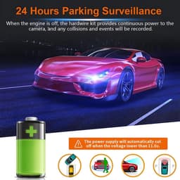Dailygoody - Dash Cam Oplader - Universele Dash Cam Hardwire Kit - Hoogwaardige Kwaliteit - Type-C USB - Laagspanningsbeveiliging - Geschikt voor Dash... — thumbnail 5