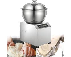 Deegmixer - Keukenmachine - Bakken en Mixen - Krachtige Kneedfunctie - 8 kg Capaciteit - Zilver