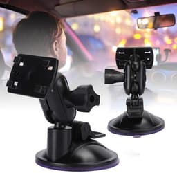 Dailygoody - Camera Zuignapbevestiging - Dashcam Zuignapbevestiging - 360 Graden Verstelbaar - 65 Mm - Sterke Zuigkracht - Ondersteuning voor Rijrecor... — thumbnail 3