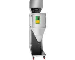 Flolife - Automatische Vulmachine 10-999g RVS 200W – Digitale Weeg- & Verpakkingsmachine voor Graan, Thee, Rijst, Zaden en Korrels – Intelligente Kwantitatieve Vulmachine