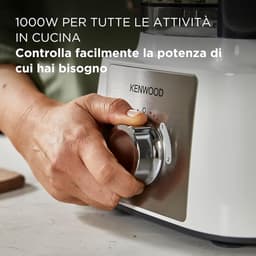 Keukenmachine - Foodprocessor Keukenrobot - Maaltijden Bereiden - 1000 Watt Vermogen - 3 Liter Kom - Wit — thumbnail 4