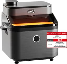 Heteluchtfriteuse - Airfryer XXL - Gezond Koken - Kijkvenster - 7 Liter - Zwart — thumbnail 1