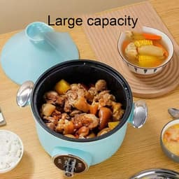 Snelkookpan - Multicooker Stoofpot - Gezond Koken - Intelligente Functies - 3.2 Liter - Zwart — thumbnail 4