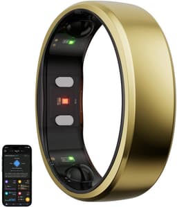 Ringconn Smart Ring Gen 2 - Maat-#9 - Kleur: Goud — thumbnail 5