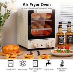 Mini Oven Air Fryer aanrecht 15L met instelbare temperatuur en timer — thumbnail 3