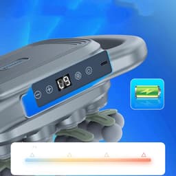 Massagepistool - Rugmassageapparaat - Nekmassager - 9 Snelheden - 28 Koppen & Diepe Massage - LCD Touchscreen & 1800mAh - Draadloos & Stil - Ergonomisch & Professioneel - Voor Sport, Herstel & Thuis — thumbnail 3