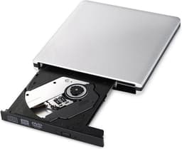 Externe DVD Speler - USB DVD Station - Films Kijken - Ultradun Ontwerp - 14.5 cm - Zilver — thumbnail 3
