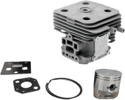 Grasmaaier Cilinderkit - Motoronderdelen Set - Gazononderhoud - Optimale Efficiëntie - 7 Delig - Zilver