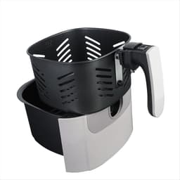 Heteluchtfriteuse - Airfryer - Gezond Frituren - Grote Capaciteit - 8 Liter - Wit — thumbnail 2