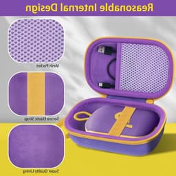 Duurzame Hard Travel Case voor Bluetooth Speaker, Bescherming en Opbergruimte voor Anker Soundcore Select 4 — thumbnail 4