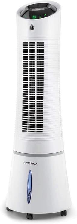 Luchtkoeler Toren - Ventilator Bevochtiger - Ruimte Verfrissen - 4-in-1 Functie - 210 M3/H - Wit — thumbnail 1