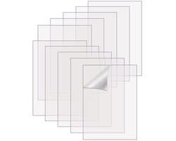 Transparante Acrylplaten 13 x 18 cm - Duidelijke Kunststof Bladen voor Creatieve Projecten, Advertentieborden en Feestdecoratie - 1 mm Dikte