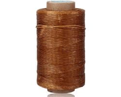 Waxed Thread 250m voor Leerbewerking, Boekbinden en Schoenreparatie - 150D Naaigaren