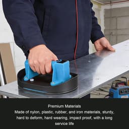 Elektrische Vacuümzuignap - Automatische Tegelheffer - Zware Materialen Verplaatsen - Ingebouwd Real-time Scherm - 260 kg - Zwart — thumbnail 2