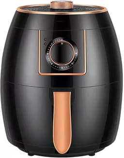 Heteluchtfriteuse Oven - Airfryer Frituurpan - Gezond Frituren - 97% Vetreductie - 5.5 Liter - Zwart — thumbnail 1
