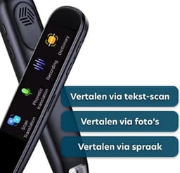 Scan Vertaalpen - Draagbare Handscanner voor Tekstvertaling - Offline Vertaalapparaat met Camera - Ondersteunt Engels Duits Frans Japans en Meer - Geschikt voor Reizen en Studie - Blauw — thumbnail 5