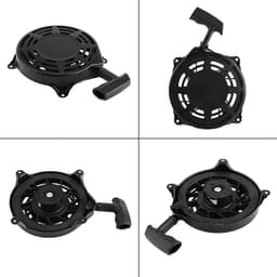 Grasmaaier Starter - Trekstarter Terugloopstarter - Motor Starten - Duurzaam Metaal ABS - 140x115x22mm - Zwart — thumbnail 1