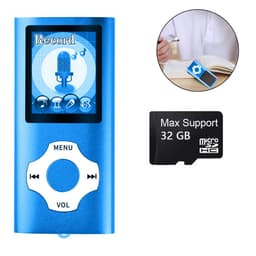 carmdering - MP3 / MP4 Speler - Bluetooth - USB - Shuffle - SD kaart tot 64GB - Voice recorder - Dictafoon - blauw — thumbnail 1