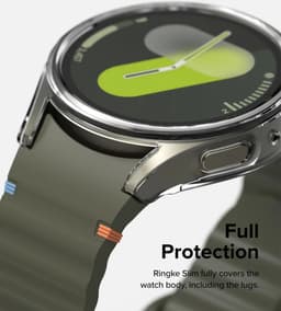 Ringke Slim + Glass | Hoesje + Screen Protector Geschikt voor Samsung Galaxy Watch 7 40MM | Case met 9H Tempered Glass | Transparant — thumbnail 10