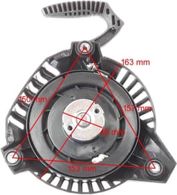 Trekstarter Grasmaaier - Startmechanisme - Motor Starten - Precisie Pasvorm - 163mm Diameter — thumbnail 4