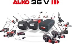 Accugrasmaaier - Elektrische maaier - Gazon onderhoud - 3INONE functie - 38 cm maaibreedte - Zwart — thumbnail 5