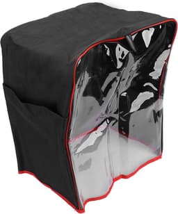 Stand Mixer Cover - Keukenmachinehoes Stofhoes - Keuken Organisatie - Met Transparant Venster - 45x30x55cm - Grijs — thumbnail 5