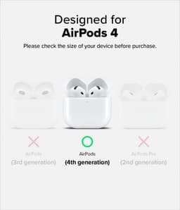 Ringke Air Case Apple AirPods 4 Hoesje TPU Transparant — thumbnail 3