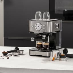 Koffiezetapparaat - Princess 249412 Espressomachines voor gemalen koffie – Met melkopschuimpijpjes voor cappucino en latte macchiato – 2 kopjes - Consumentenbond Beste Koop — thumbnail 3