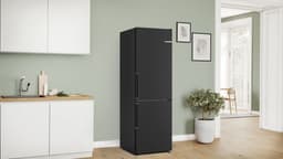 Bosch KGN36VXCT - Serie 4 - Vrijstaande koel-vriescombinatie - Zwart - Total No Frost; Nooit meer ontdooien - Zeer stil - VitaFresh - Energielabel C - VitaFresh XXL 0°C: houd etenswaren langer vers met extra ruime vershoudlades — thumbnail 8
