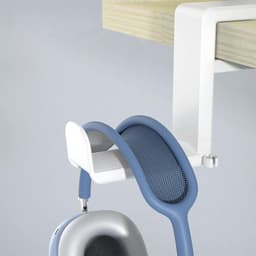 Allecto- Bureau Hoofdtelefoon Stand - Headset Haak - 360 Verstelbare Roterende Arm - Gaming - Houder - Onder Bureau - PC - Geschikt voor Allecto modellen - Zwart — thumbnail 2